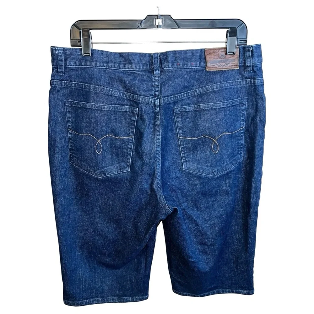 Lauren Jeans Co. Jean Shorts Women’s Size 12 Blue Ralph Lauren 34x13 - Picture 6 of 7